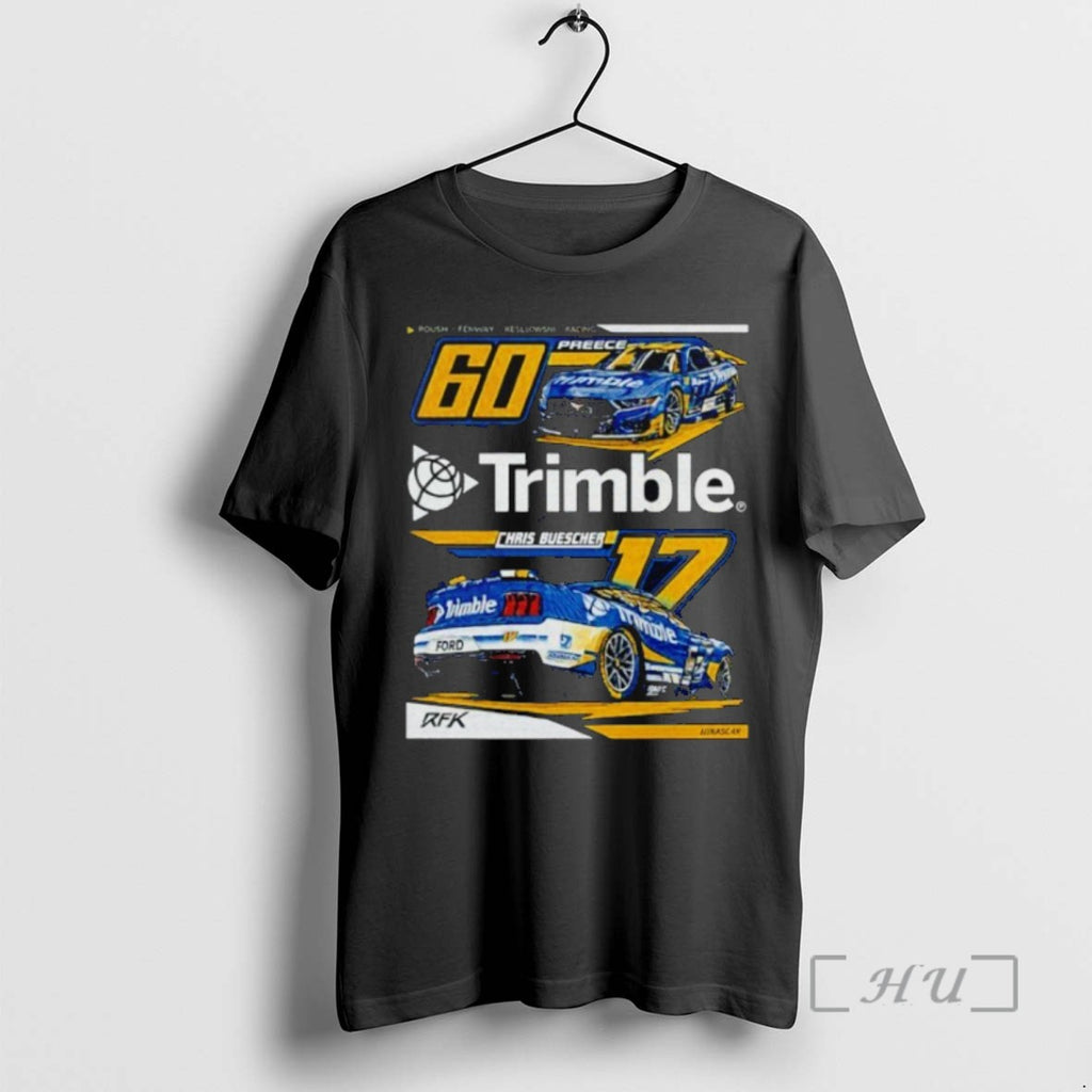 Limited Edition Nascar Rfk Trimble Chais Buescher 60 Preece