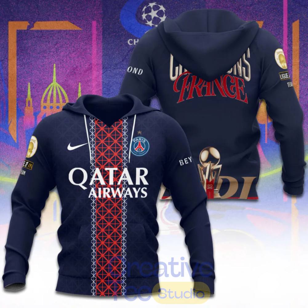 Limited Edition PSG Champions De France 2026 Shirt