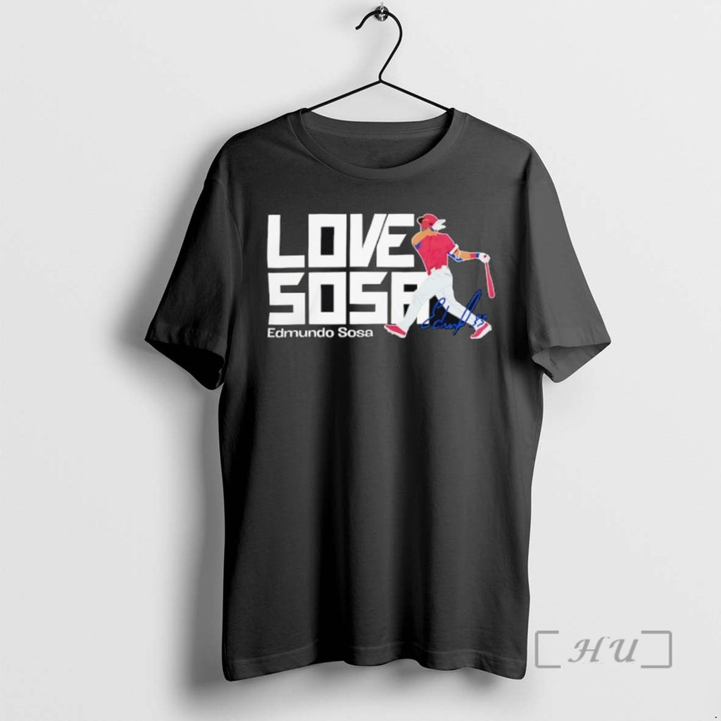 Limited Edition Philadelphia Phillies Edmundo Sosa Love Sosa Signature