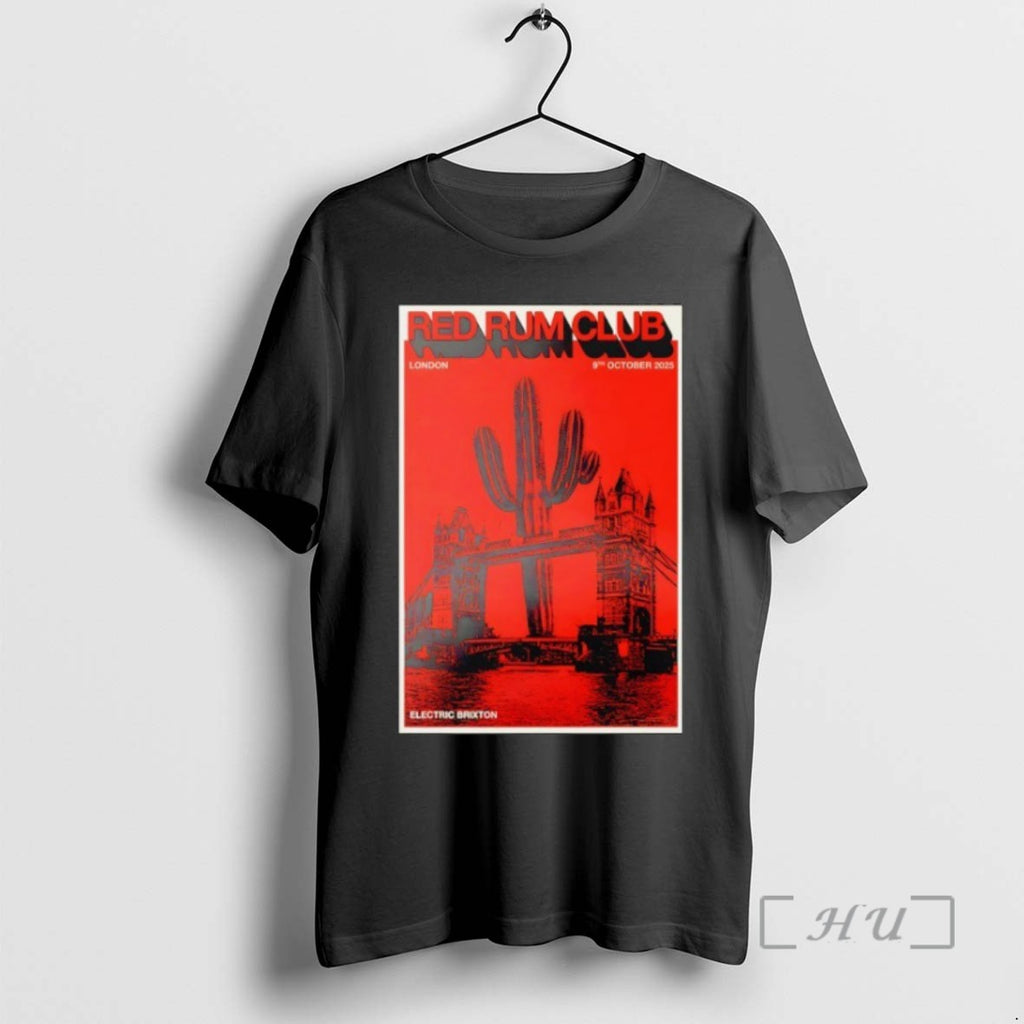 Limited Edition Red Rum Club Tour 2025 London England