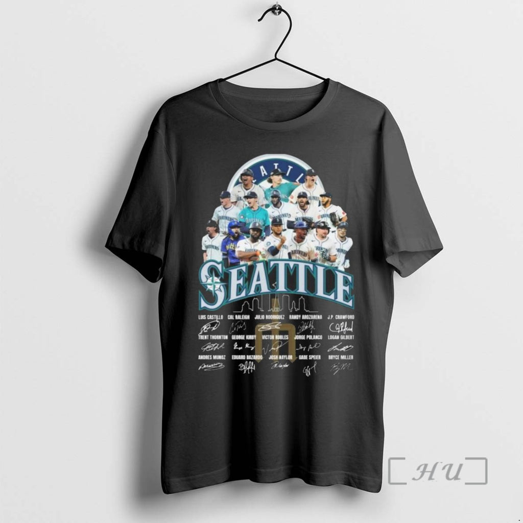 Limited Edition Seattle Mariners Players Signatures Skyline 2025