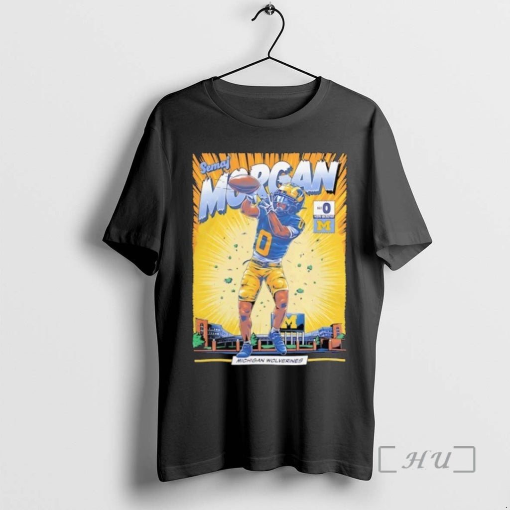 Limited Edition Semaj Morgan Michigan Wolverines Football Ncaa