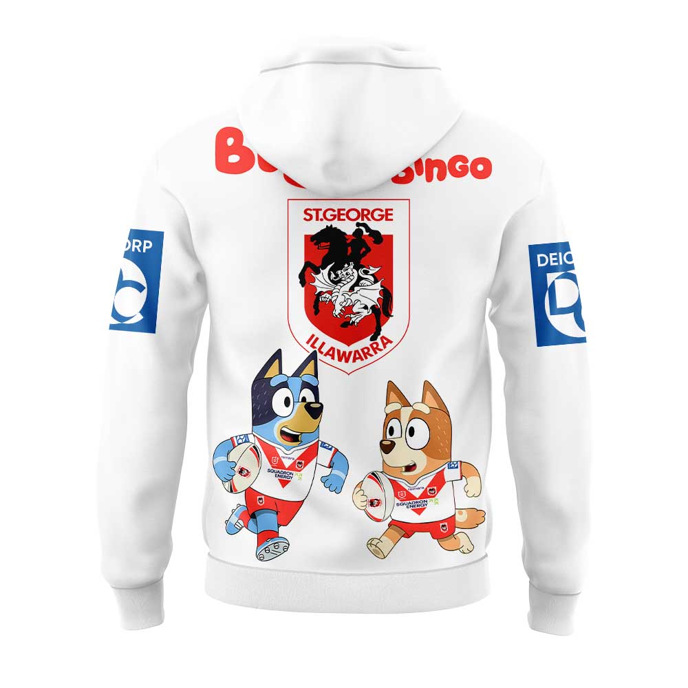 St. George Illawarra Dragons Bluey and Bingo Shirt, Hoodie