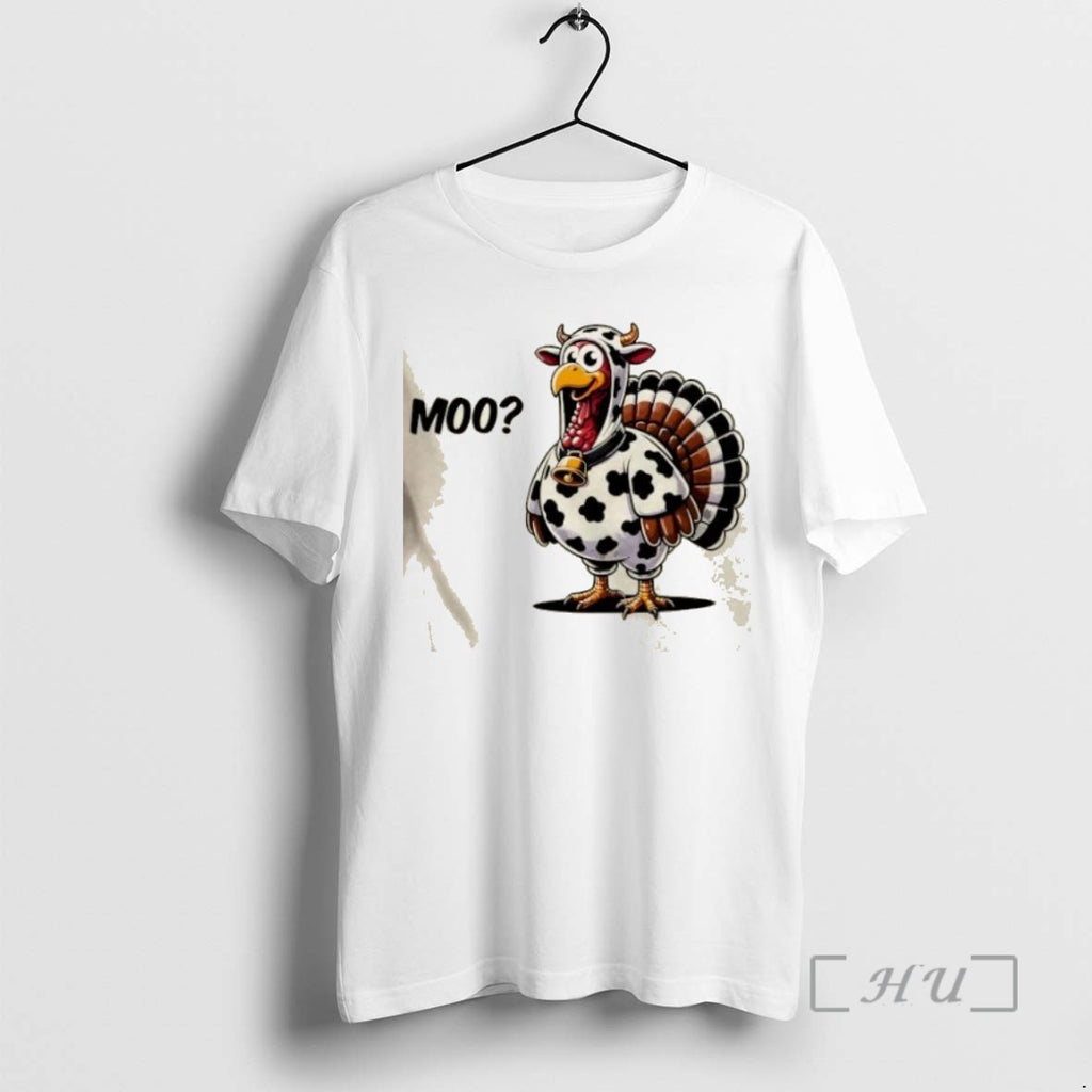Limited Edition Turkey Moo Funny Cute Thanksgiving