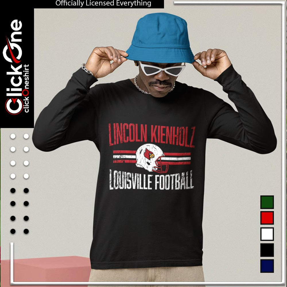 Lincoln Kienholz Louisville Cardinals football shirt
