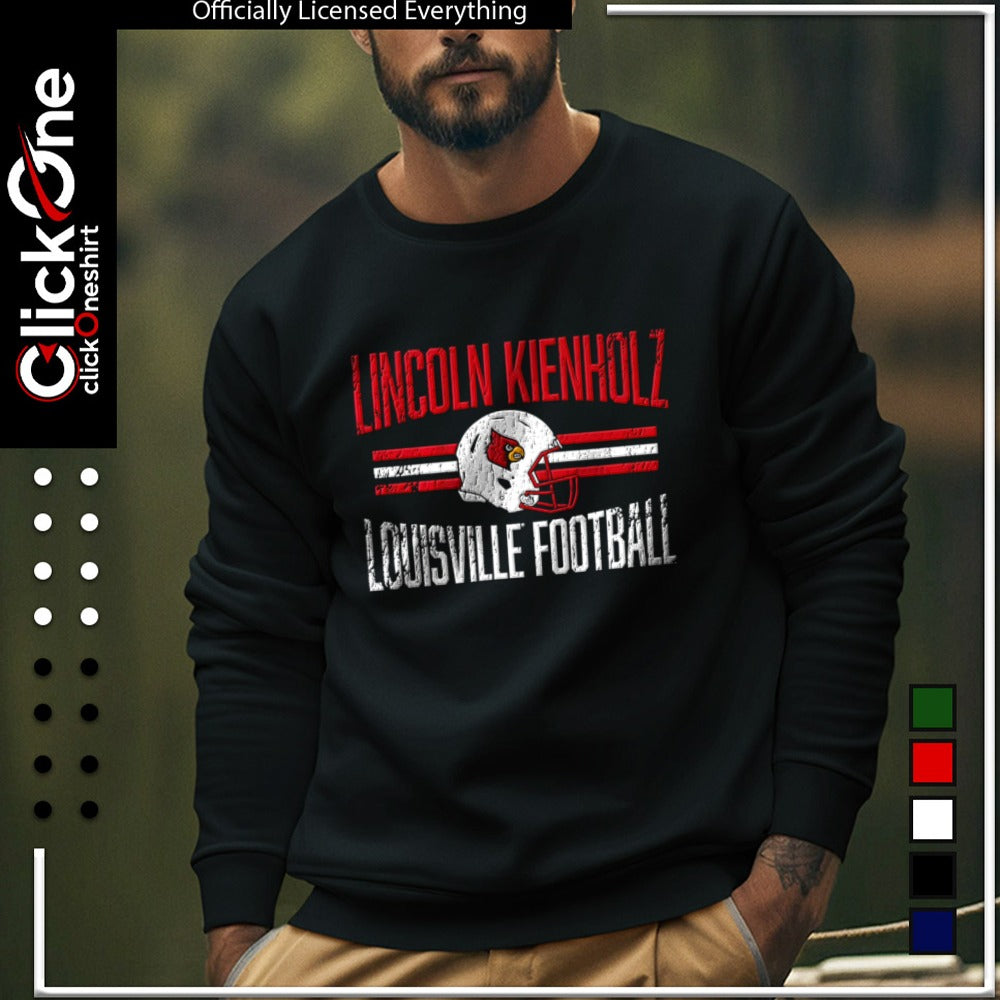 Lincoln Kienholz Louisville Cardinals football shirt