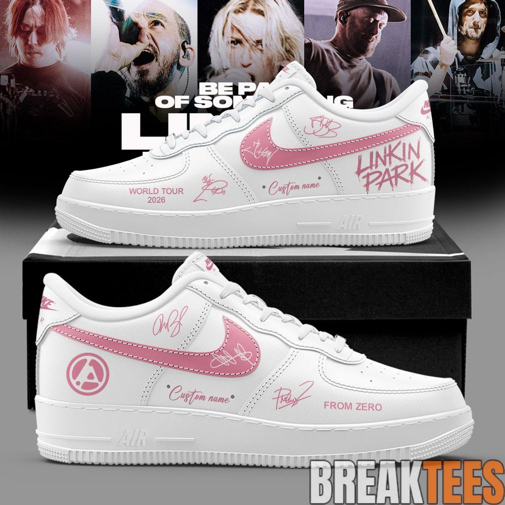 Linkin Park From Zero World Tour 2026 Signature Custom AF1 Shoes