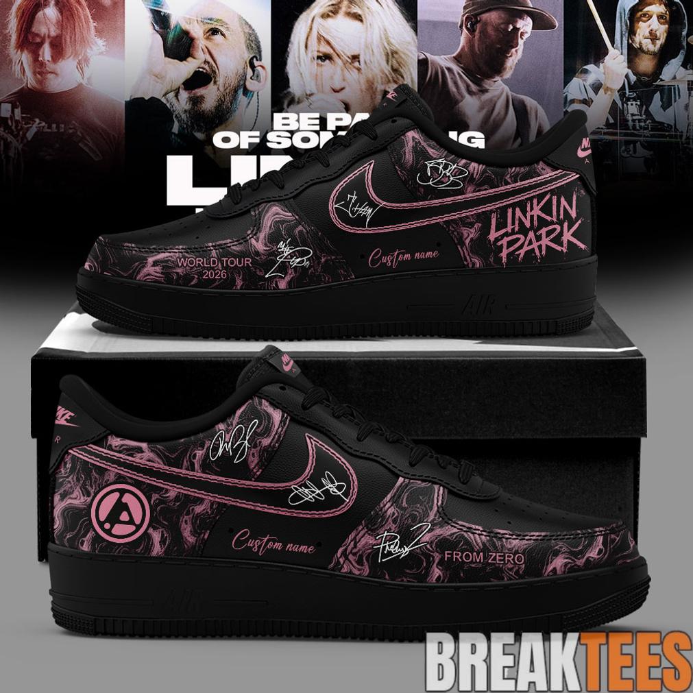 Linkin Park From Zero World Tour 2026 Signature Custom AF1 Shoes