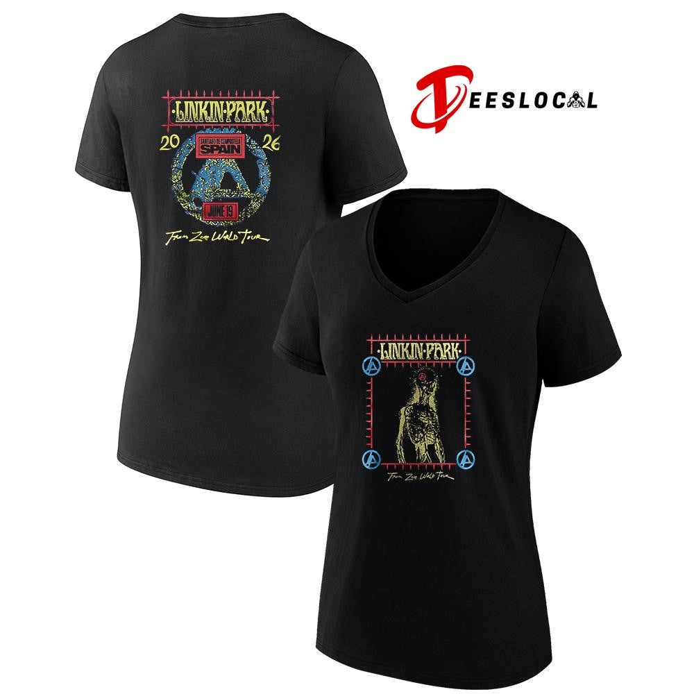 Linkin Park From Zero World tour in Santiago de Compostela at O Son do Camiño shirt