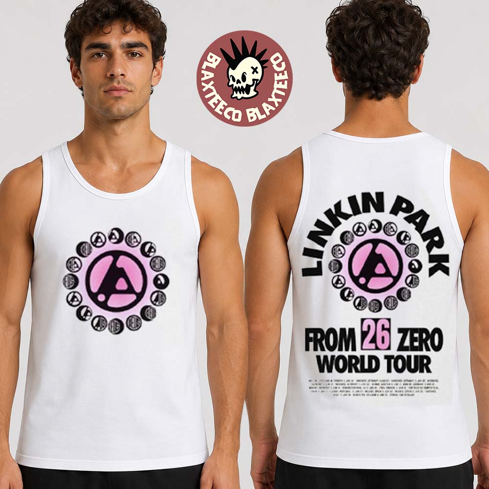 Linkin Park X Deus Ex Machine Madrid Spain 2026 Pop Up Shop Merch From Zero Logo Tank Top