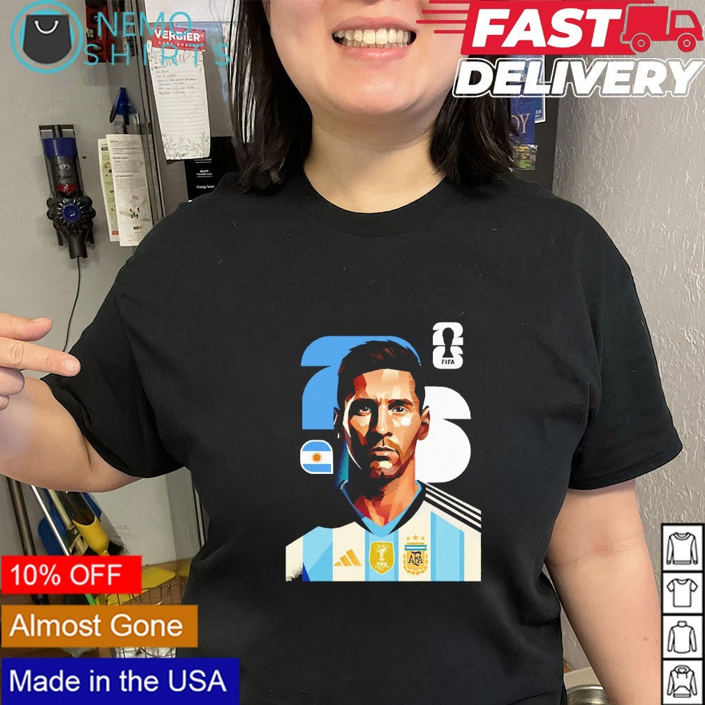 Lionel Messi FIFA 2026 World Cup shirt