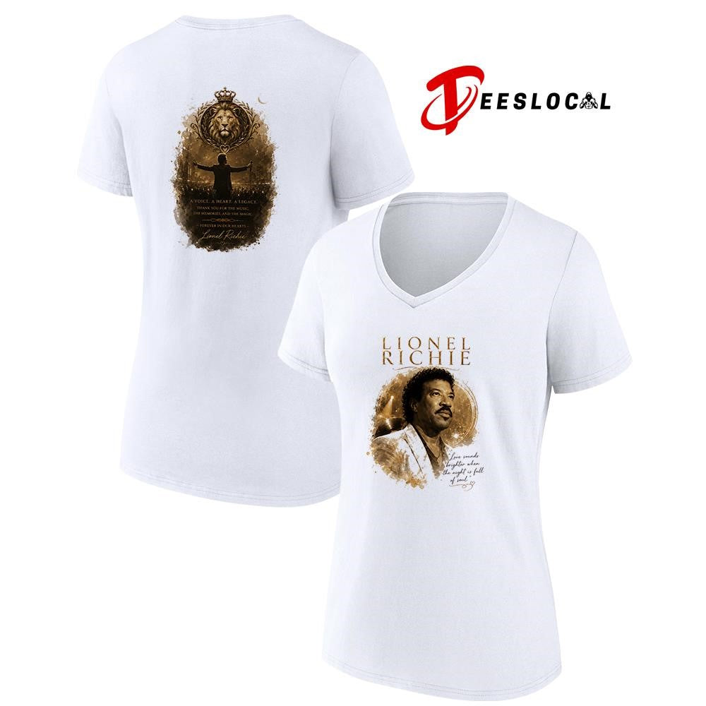 Lionel Richie love sounds brighter when the night is full of soul shirt