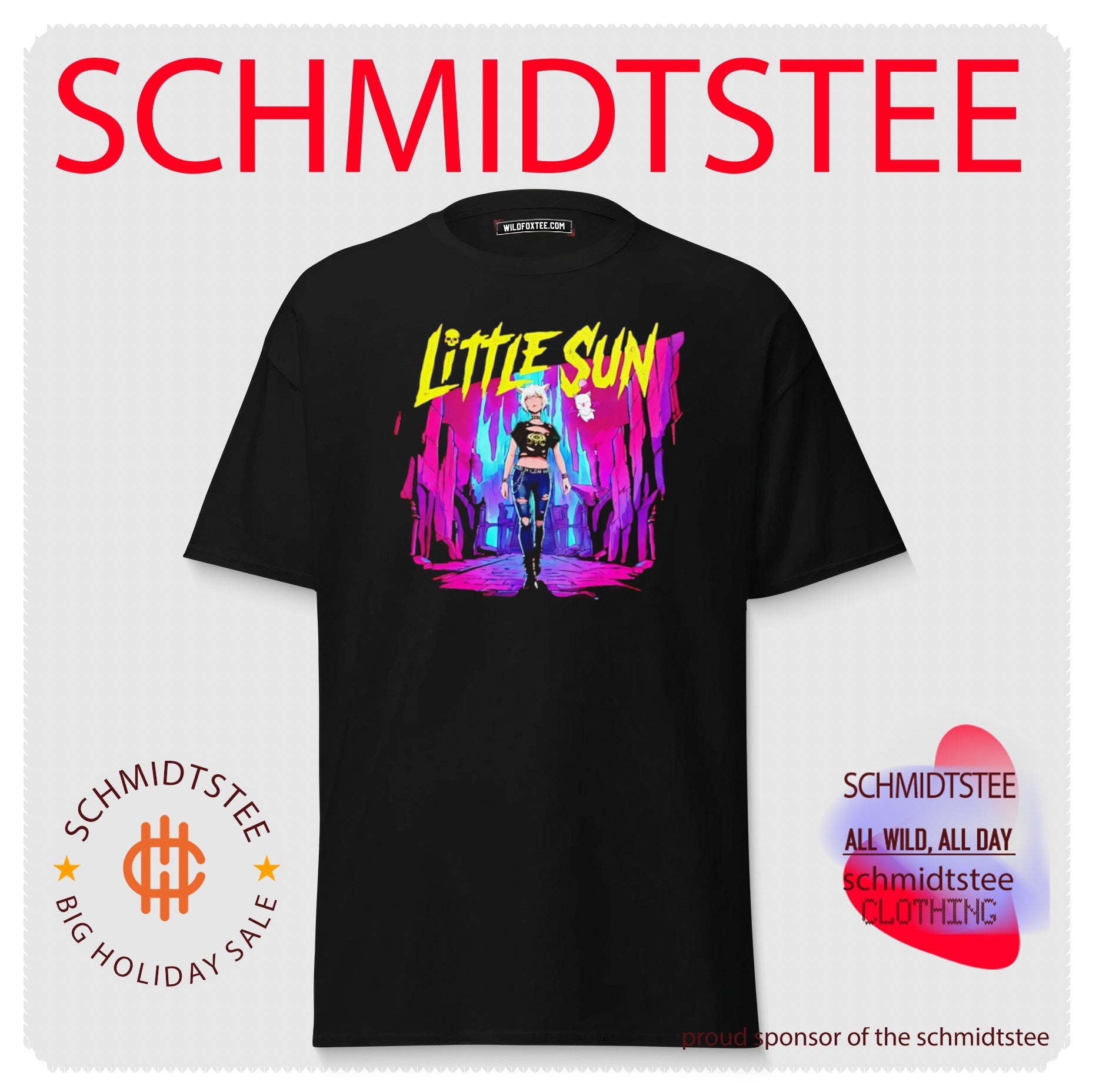 Little Sun Anime graphic shirt
