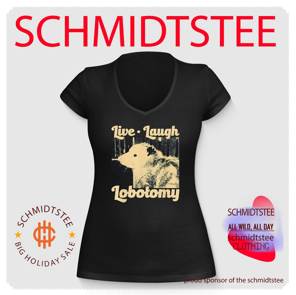 Live Laugh Lobotomy parody vintage shirt