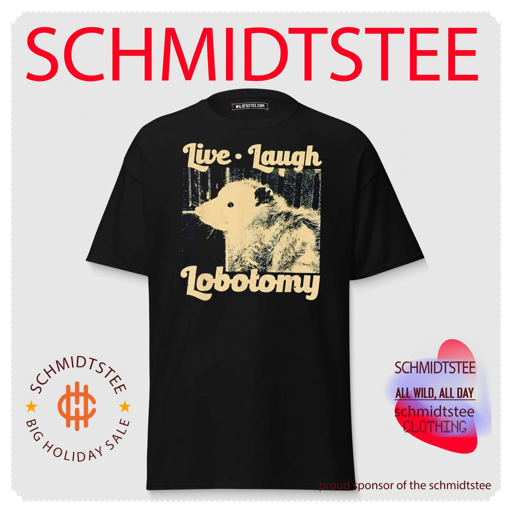 Live Laugh Lobotomy parody vintage shirt
