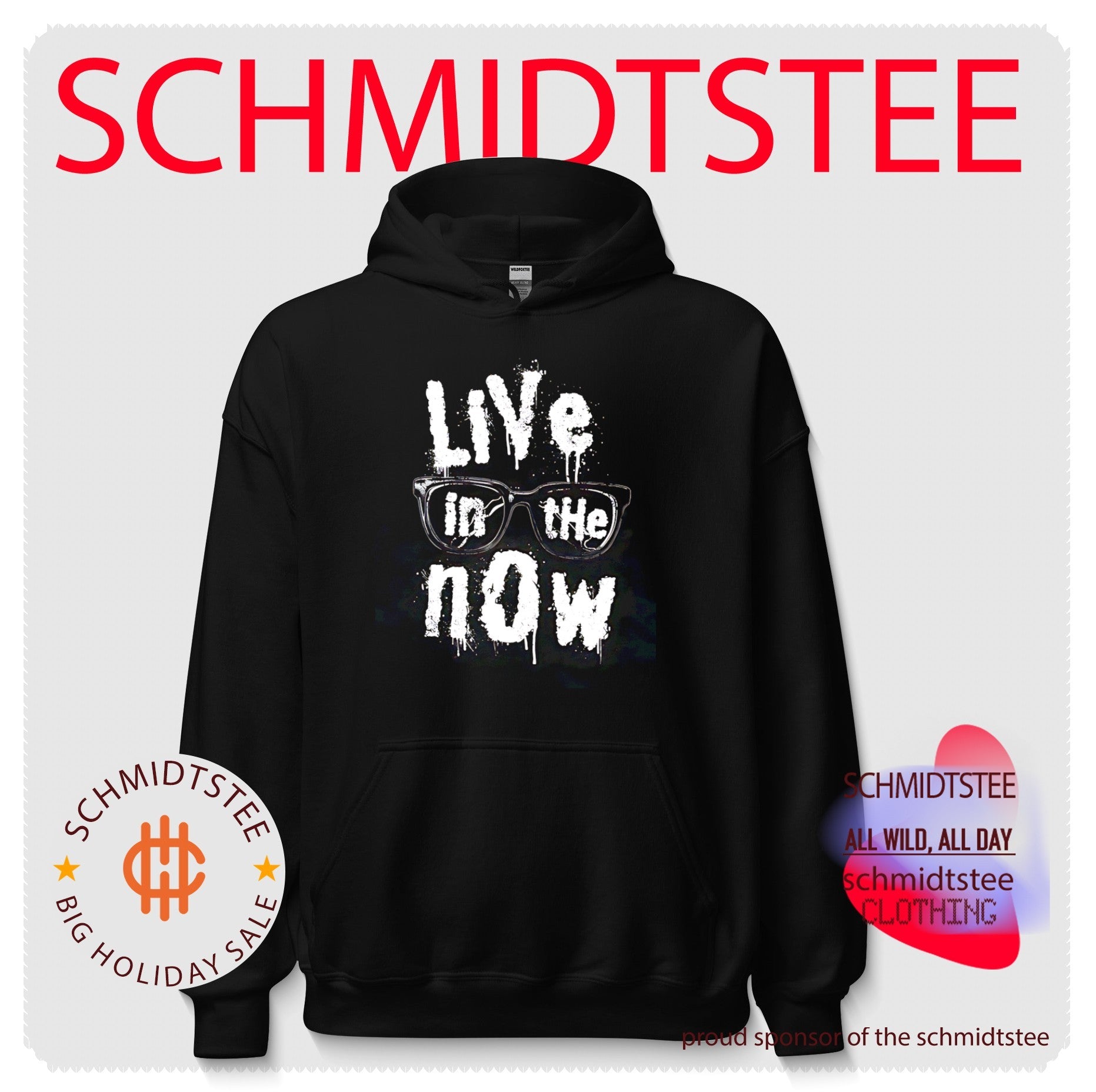 Live in the now retro shirt