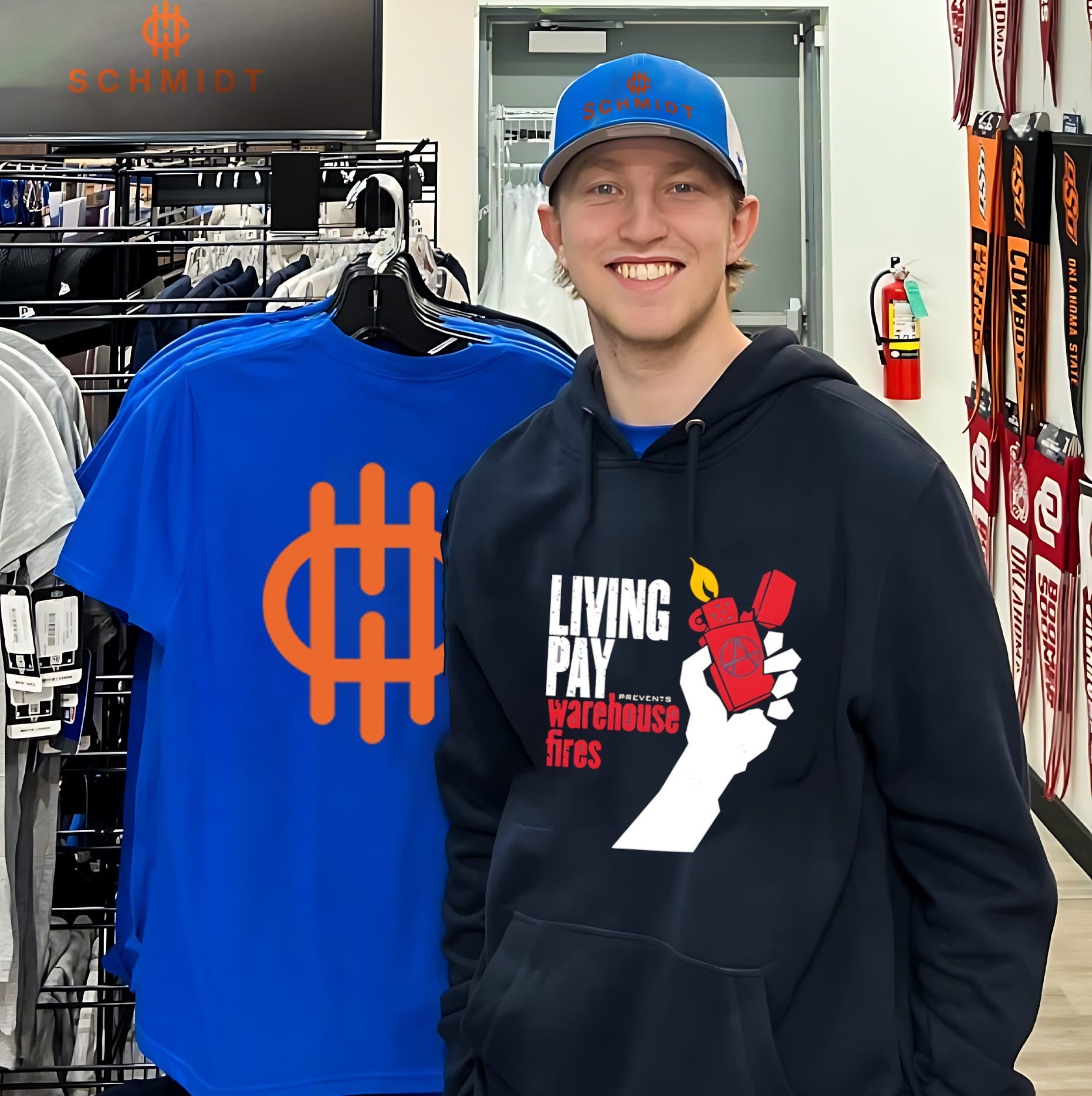 Living wages prevent warehouse fires shirt
