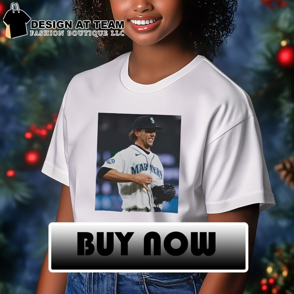Logan Gilbert Seattle Mariners MLB All-Star Baseball Pitcher Catches Ball In 2026 photo shirt