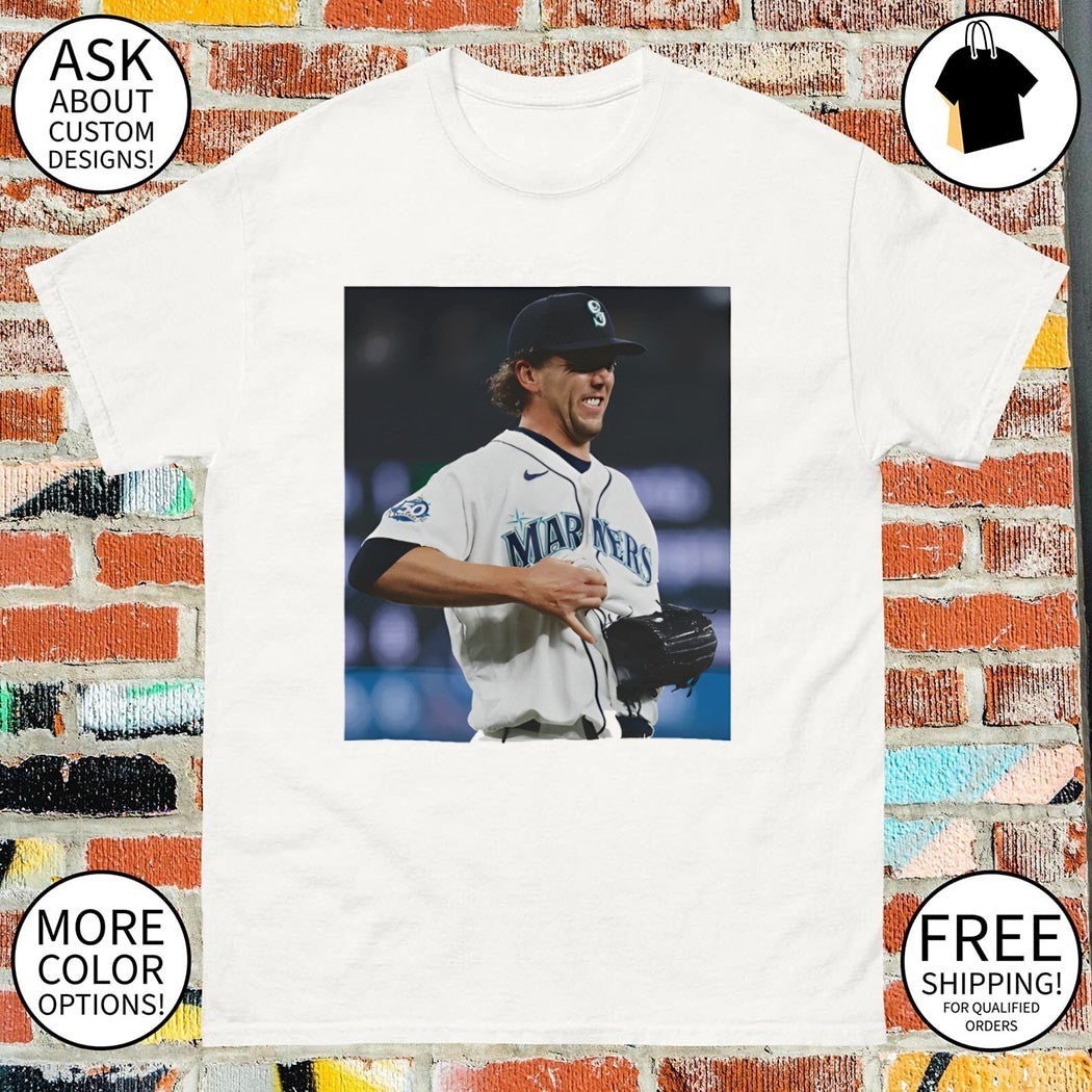 Logan Gilbert Seattle Mariners MLB All-Star Baseball Pitcher Catches Ball In 2026 photo shirt