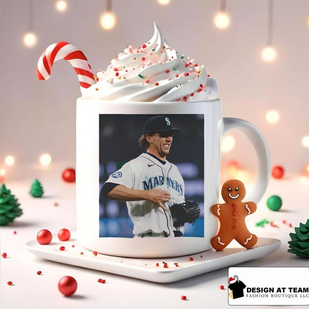 Logan Gilbert Seattle Mariners catch ball in Baseball MLB 2026 photo shirt