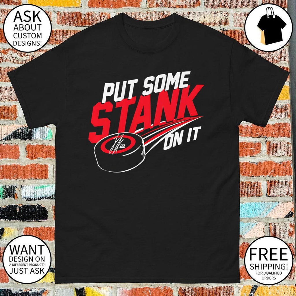 Logan Stankoven Carolina Hurricanes Put Some Stank On It shirt
