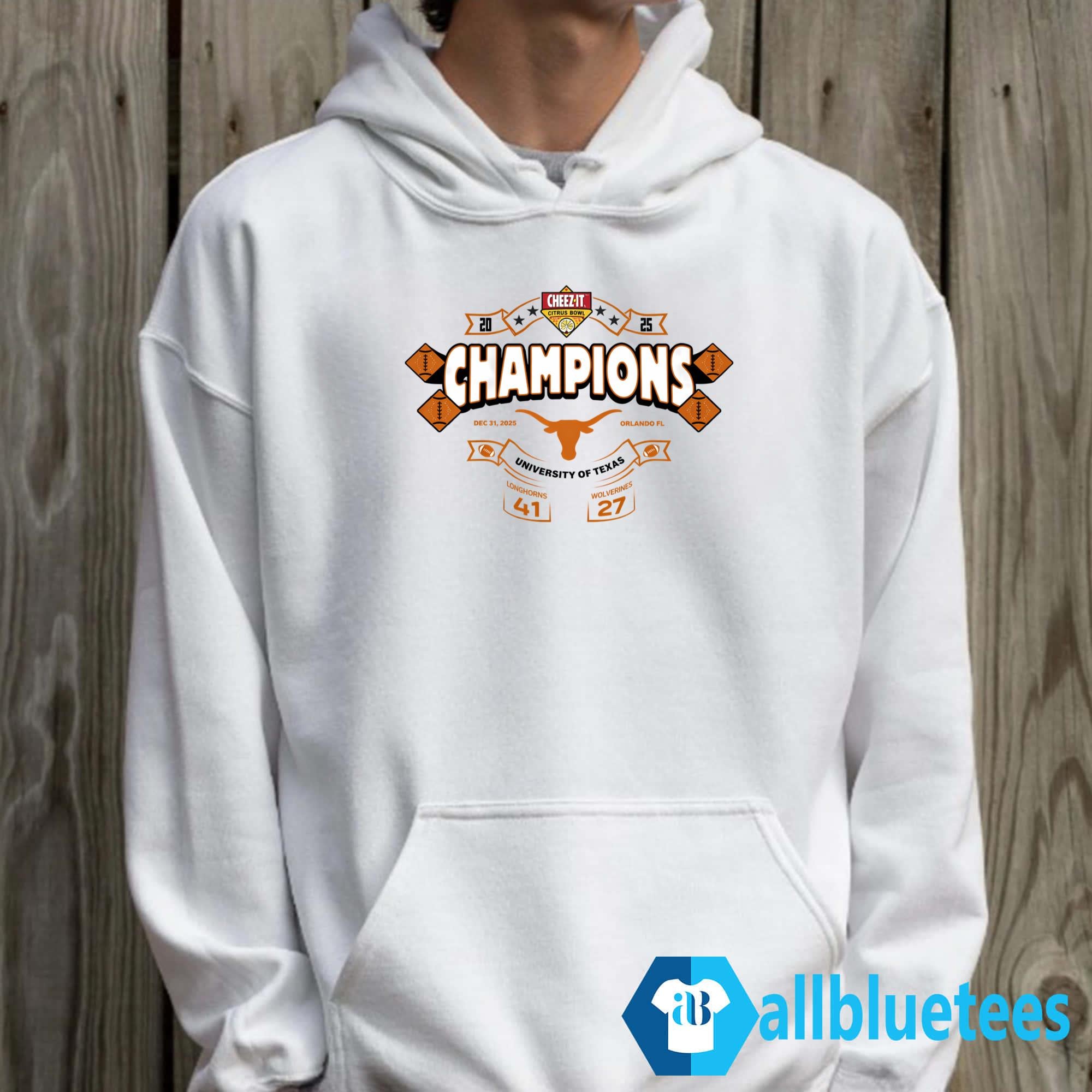 Longhorns 2025 Cheez-It Citrus Bowl Champions Shirt