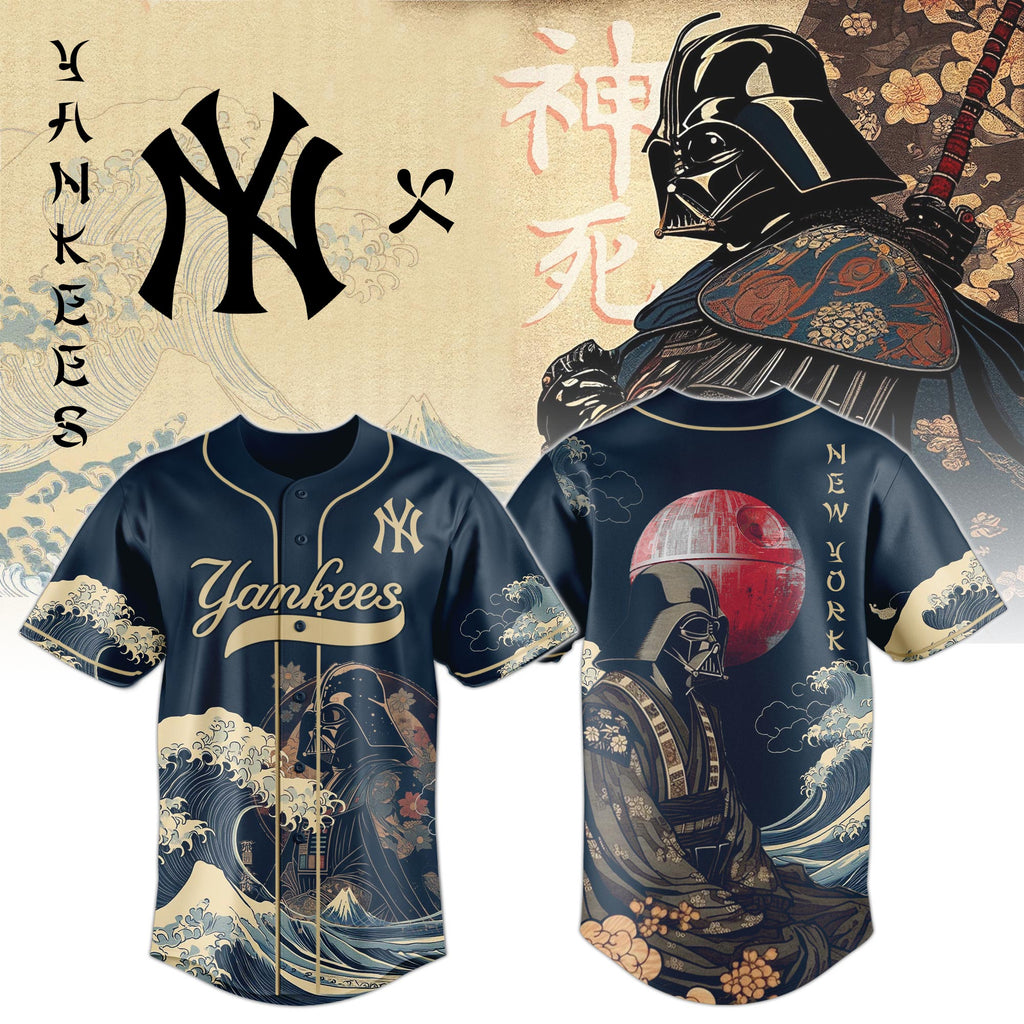 Lord Darth Vader NY Yankees 2025 Japan Edition Jersey