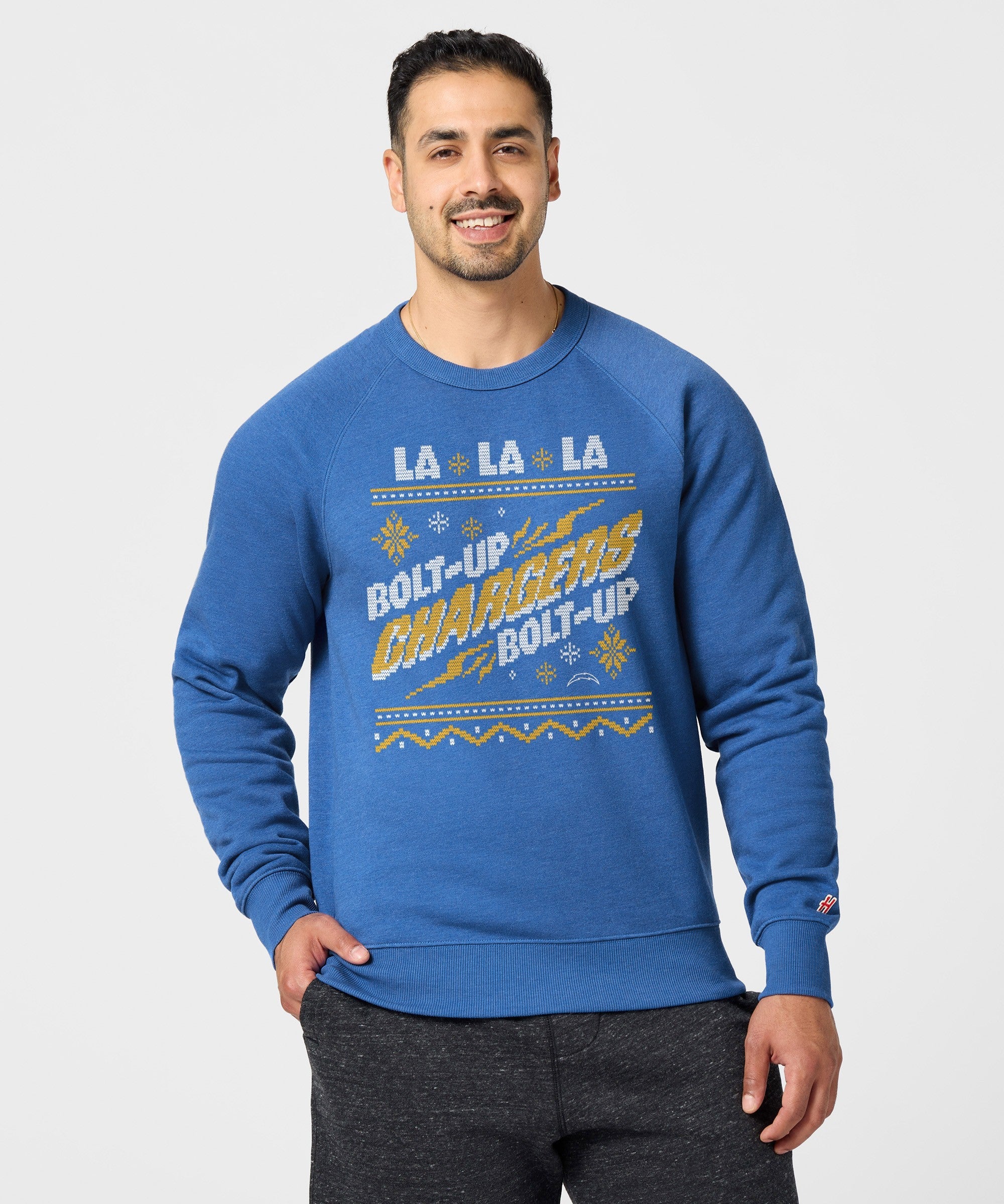 Los Angeles Chargers Holiday Crewneck