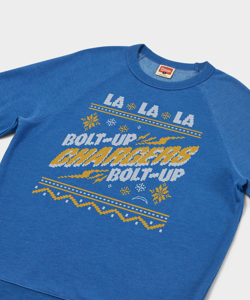 Los Angeles Chargers Holiday Crewneck
