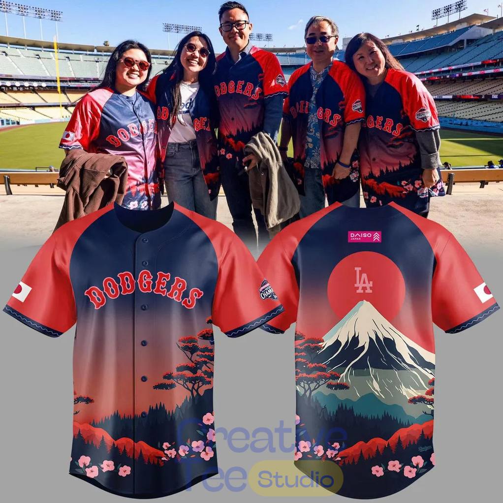 Los Angeles Dodgers 2026 Japanese Heritage Night Special Baseball Jersey