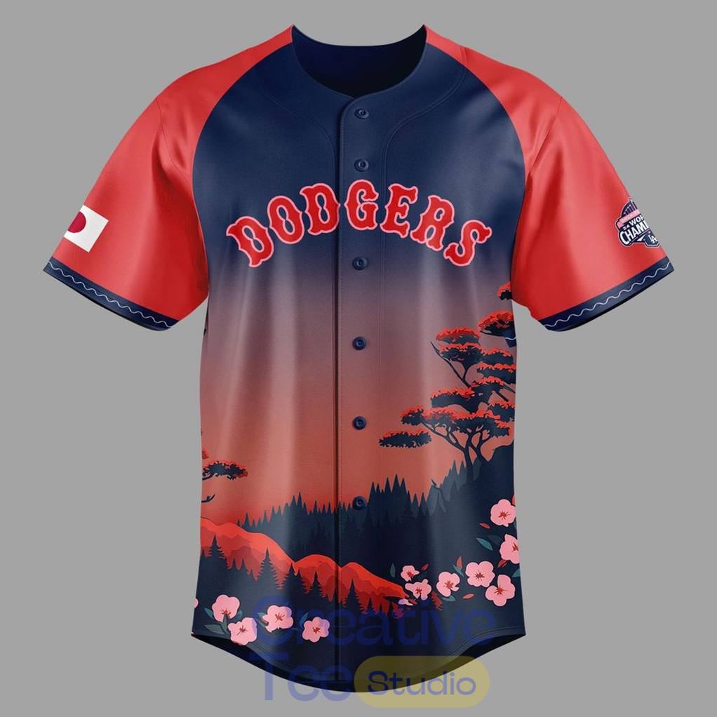 Los Angeles Dodgers 2026 Japanese Heritage Night Special Baseball Jersey