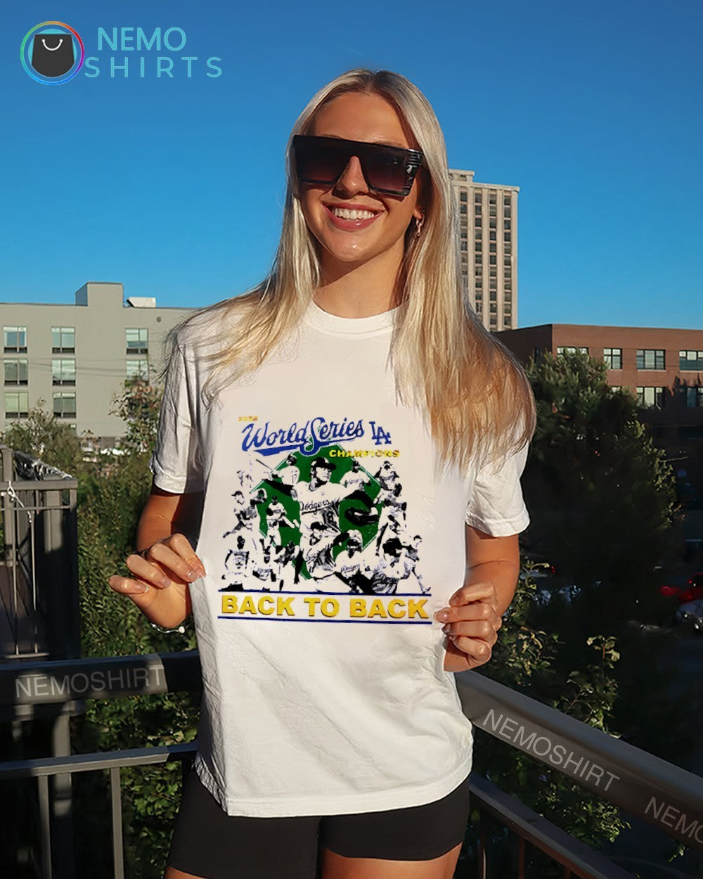 Los Angeles Dodgers Back to Back World Series Champions shirt