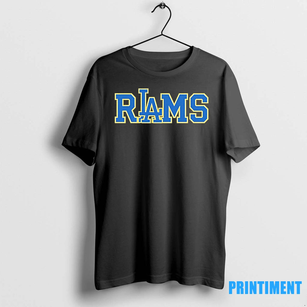 Los Angeles Dodgers Rams Mashup Logo Tshirts Sweater