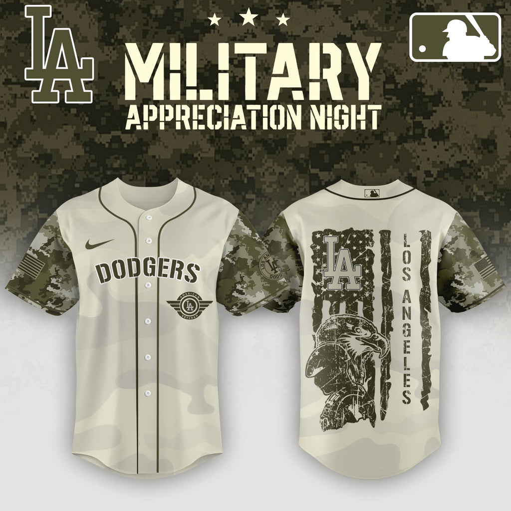 Los Angeles Dodgers Armed Forces Day Jersey