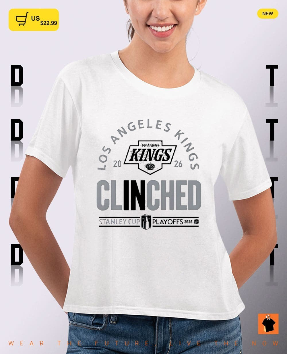 Los Angeles Kings Hockey Clinched Stanley Cup Playoffs 2026 shirt