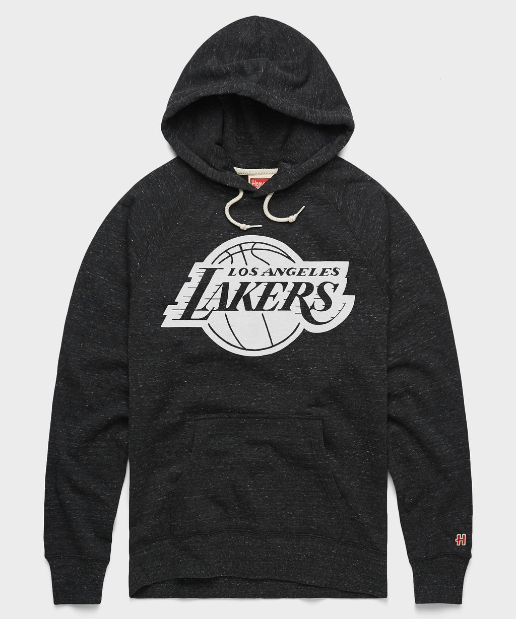 Los Angeles Lakers Blacktop Logo Hoodie