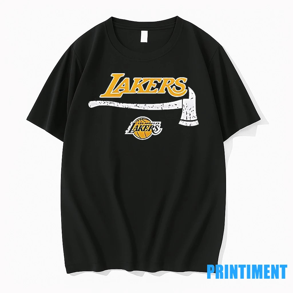 Los Angeles Lakers Firefighter Appreciation Fire Dept Always Ready Nba Tshirts Sweater
