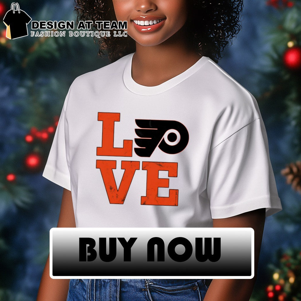 Love Philadelphia Flyers Hockey NHL 2026 logo shirt