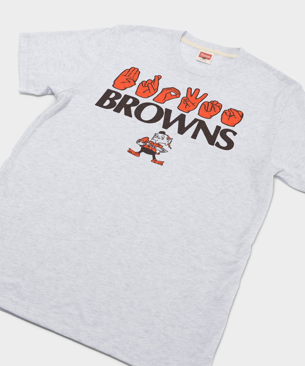 Love Sign x Browns ASL