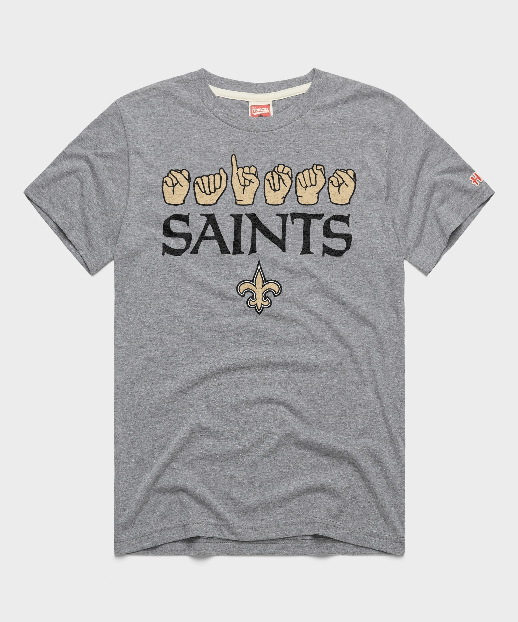 Love Sign x Saints ASL
