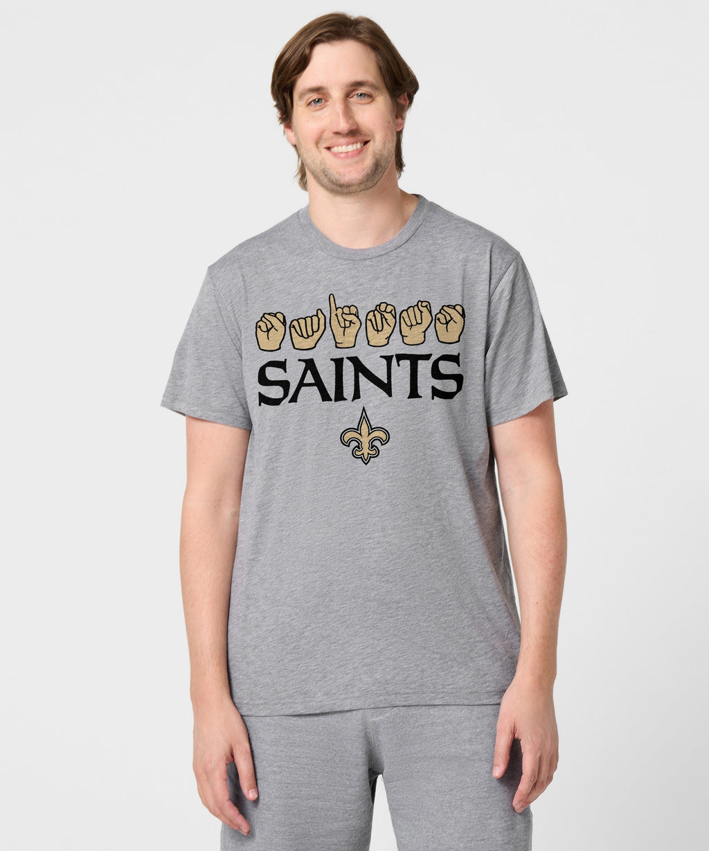 Love Sign x Saints ASL