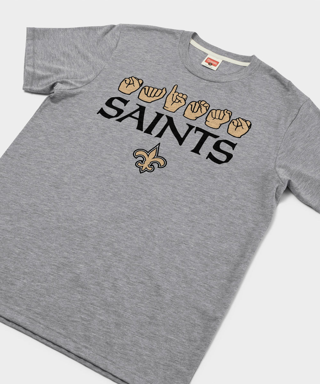 Love Sign x Saints ASL