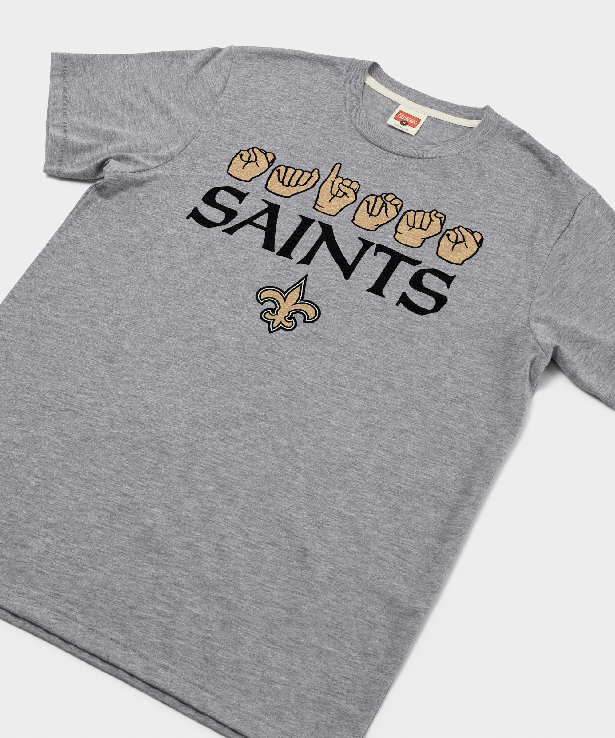 Love Sign x Saints ASL