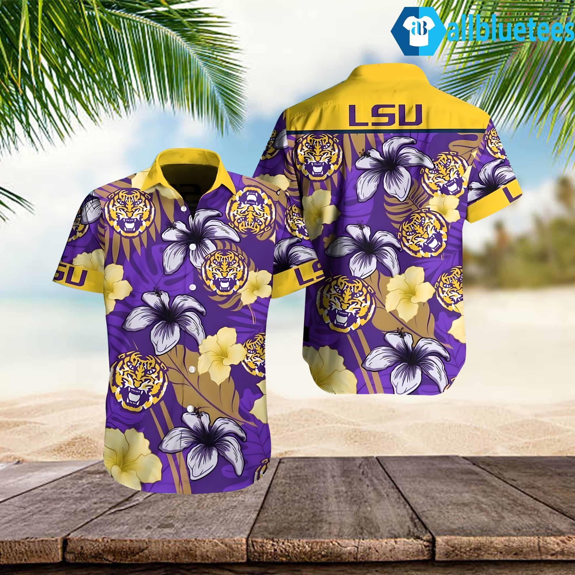 LSU Hawaiian Shirt