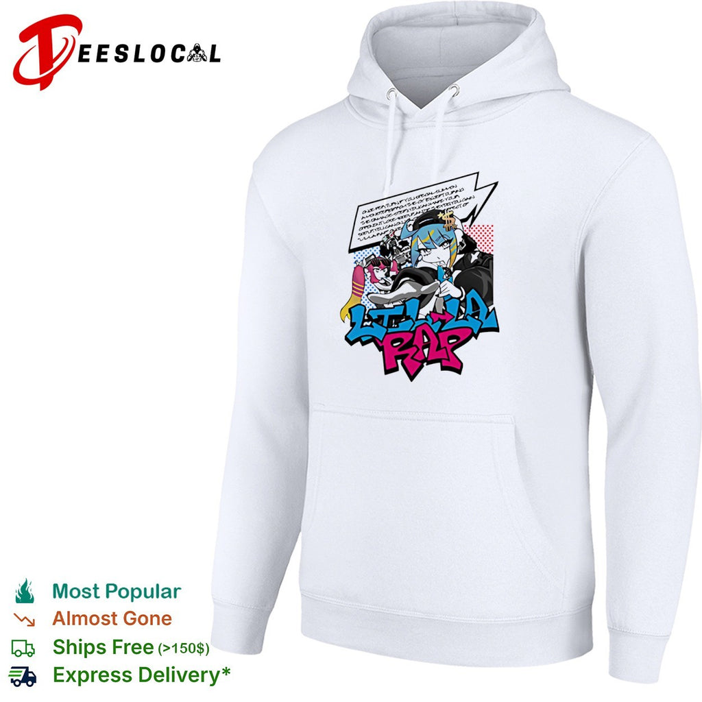 Ltl Lla rap anime girls graffiti shirt