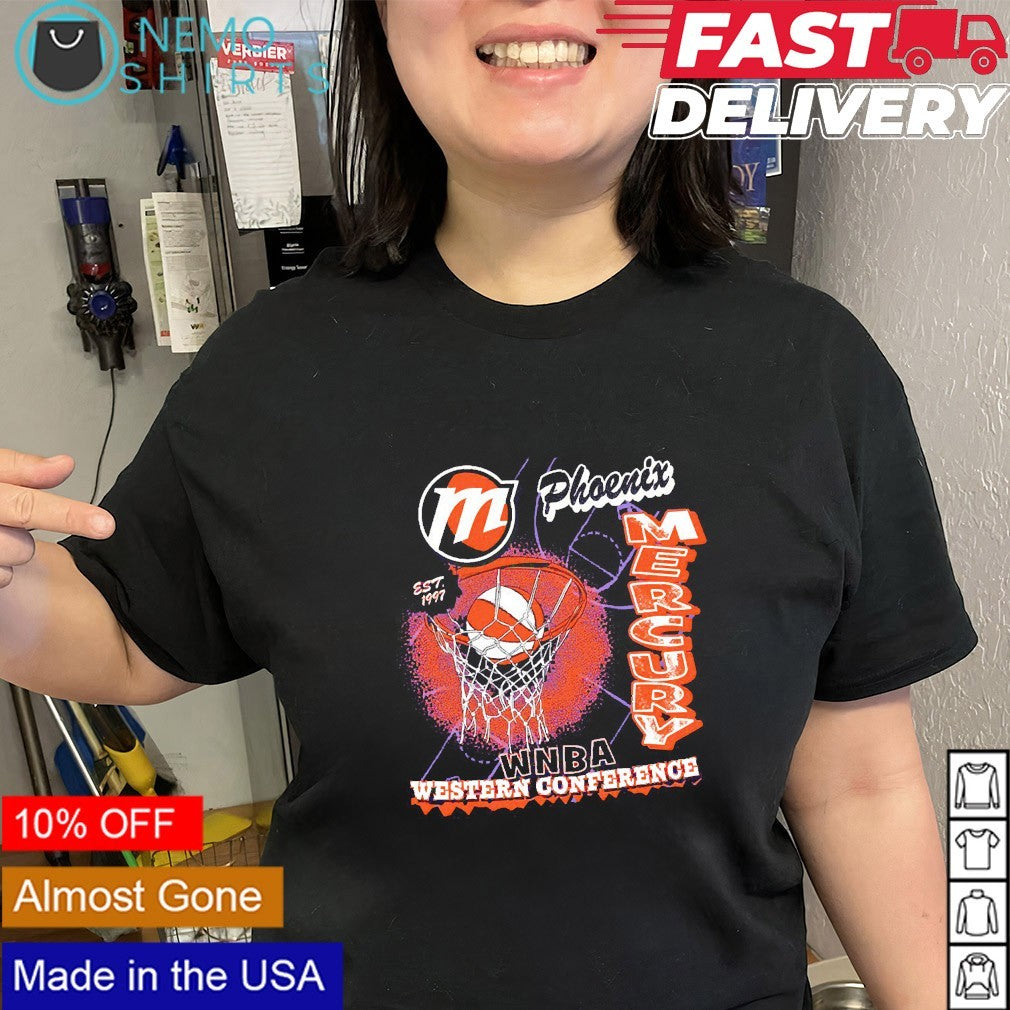 Phoenix Mercury est 1997 WNBA Western conference shirt