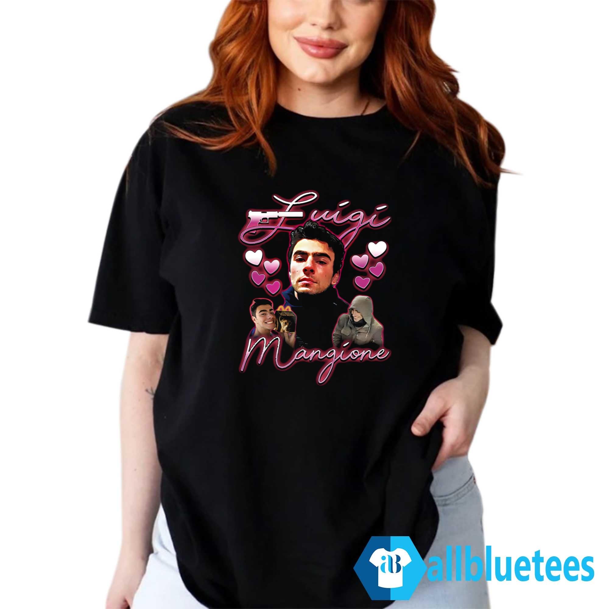 Luigi Mangione Heart Shirt