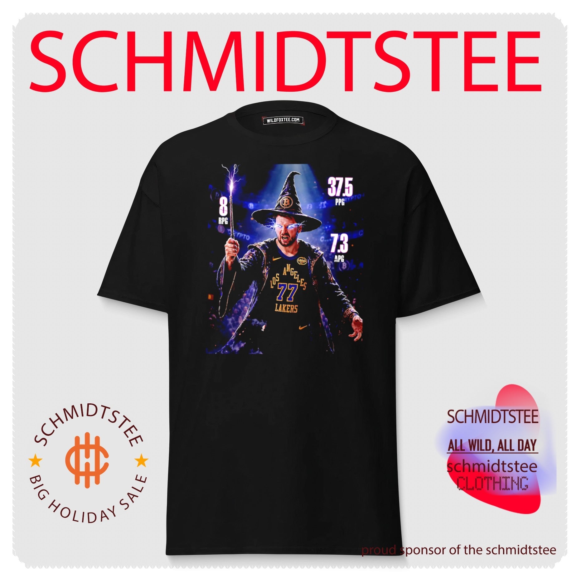 Luka Doncic Los Angeles Lakers Wizard Fantasy Basketball shirt