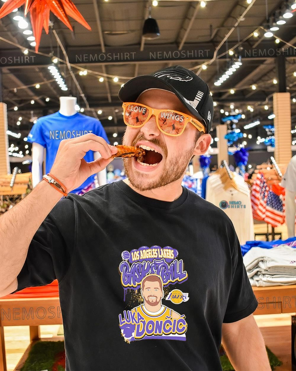 Luka Doncic Los Angeles Lakers basketball character shirt