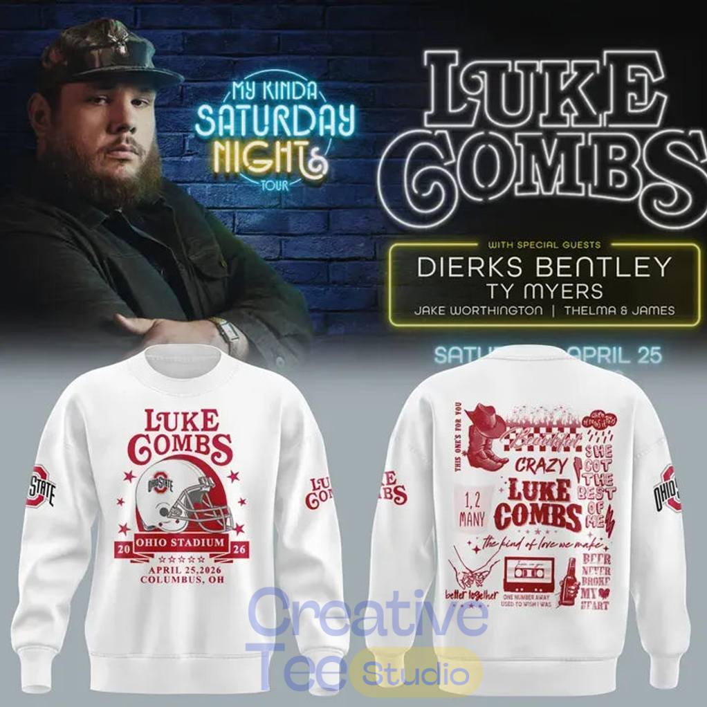 Luke Combs x Ohio State Buckeyes Stadium Special Sweatshirt